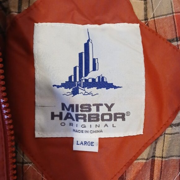 Womans Large Rain Coat Hooded Jacket - Red - Picture 2 of 3